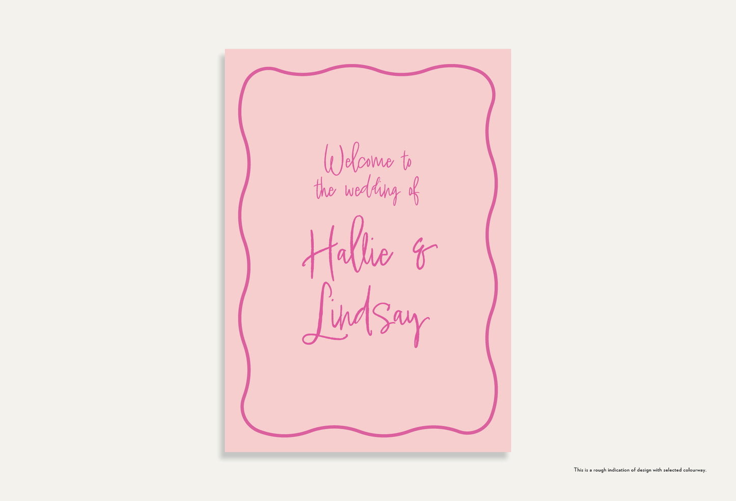 Hallie Welcome Signage