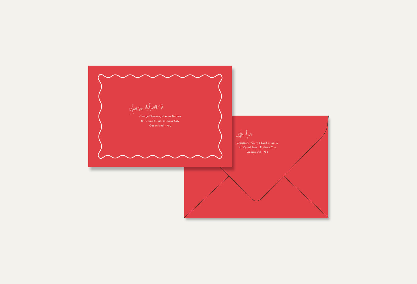 Audrey Printed Envelopes
